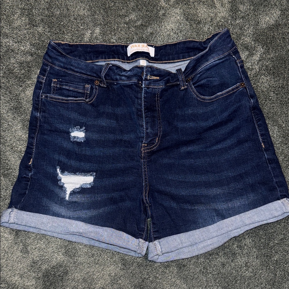Wax Jean collection denim shorts size 1XL